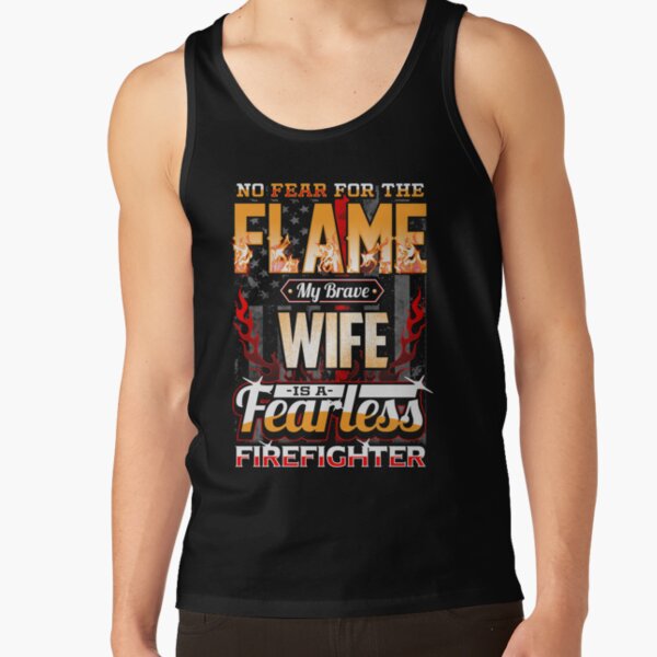 Womens Fire Fighter Wife Like A Normal Wife But Much Hotter Gift Women Tank  Top Basic Casual Daily Weekend Graphic, tank tops women lot 