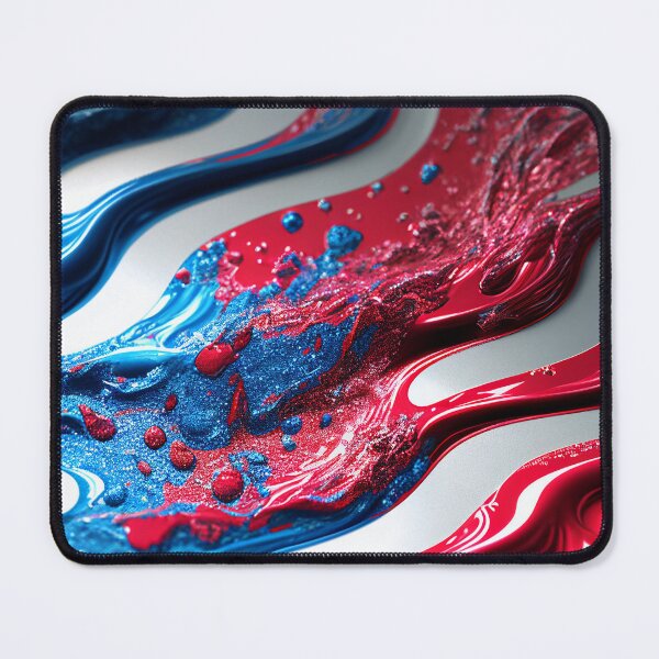 Item preview, Waves of colors in red, blue and white designed and sold by Ahmed farouk.