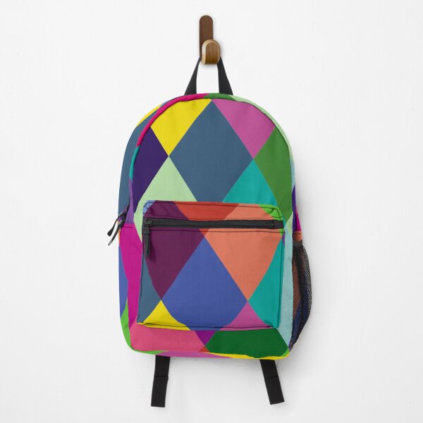 Item preview, LGBTQ 60s Retro Diamond Design Pattern (Large Diamonds) designed and sold by It's On Backwards.