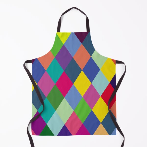Item preview, LGBTQ 60s Retro Diamond Design Pattern (Large Diamonds) designed and sold by It's On Backwards.