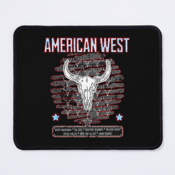 Item preview, Western Cow Skull American West designed and sold by artfulnotebook.