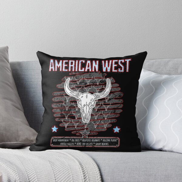 Item preview, Western Cow Skull American West designed and sold by artfulnotebook.