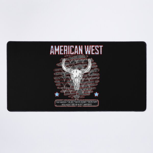 Item preview, Western Cow Skull American West designed and sold by artfulnotebook.