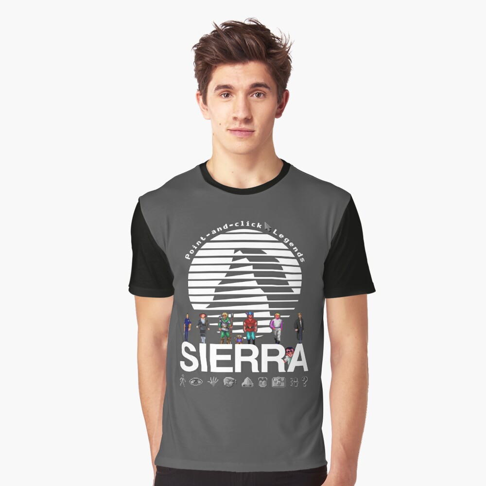 Sierra Online Logo (AQUA BLUE) - Gaming Heroes and Icons - Point and Click  Graphic Adventure PC Games! | Poster