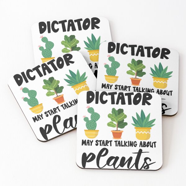Item preview, dictator May Start Talking About Plants,dictator Dad Husband Gardener Gardening designed and sold by Dogs Geeky⭐⭐⭐⭐⭐.