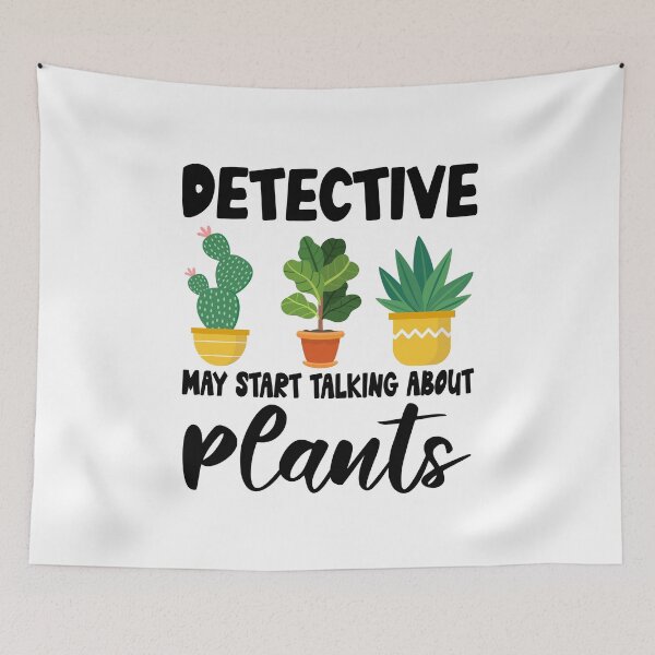 Item preview, Garden detective Birthday Present, detective Plant Lover Tee shirt designed and sold by Dogs Geeky⭐⭐⭐⭐⭐.