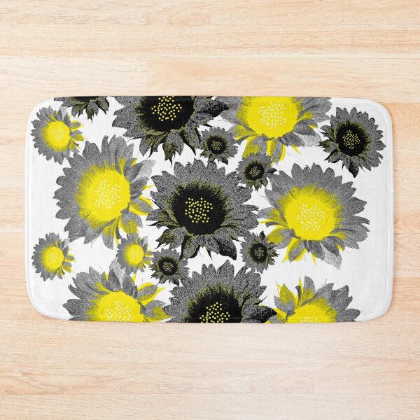 Item preview, Sunflowers composition - transparent floral pattern designed and sold by WRECZ.