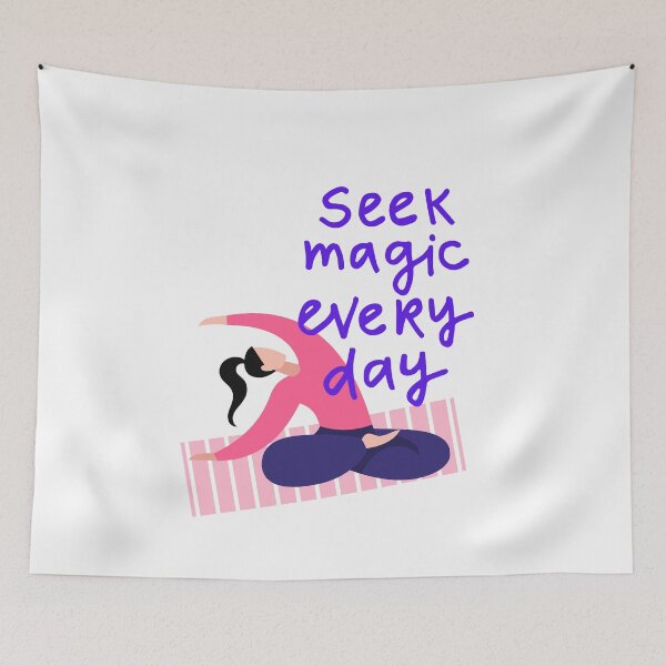 Item preview, Seek Magic Everyday designed and sold by ZubiyaArt.