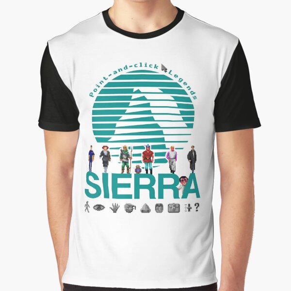 POINT AND CLICK LEGENDS - Sierra Online Logo (CYAN) - Gaming Heroes and  Icons - Graphic Adventure PC Games! | Greeting Card