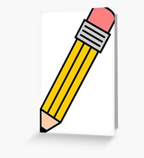 Pencil Greeting Card
