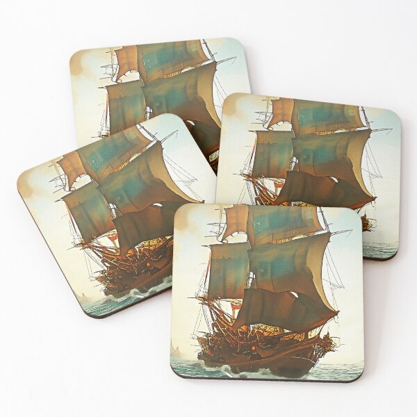 Item preview, The Speedy Dead Man’s Raft Pirate Ship designed and sold by the-alfiere.