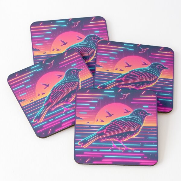 Item preview, A bird drawn with purple lines designed and sold by Ahmed farouk.