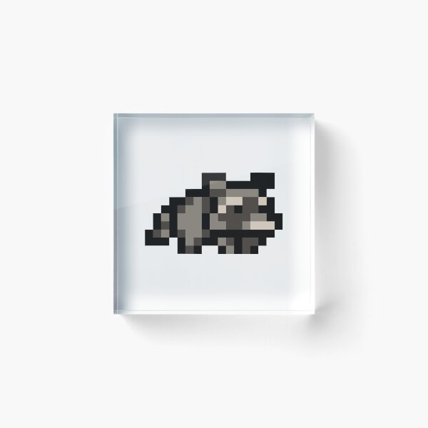 Item preview, Pequeño Mapache Pixelart designed and sold by BaneEnters.