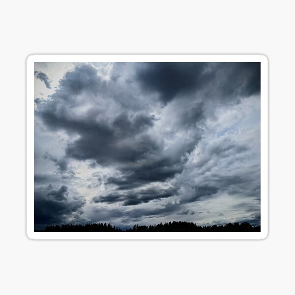 Sky-churn Sticker