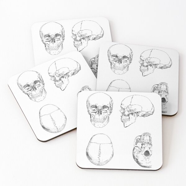 Item preview, Realistic skull designed and sold by sarmackenzie.