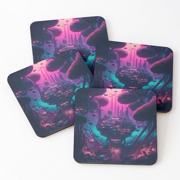 Item preview, Cyberpunk Underwater Research Facility designed and sold by AICreateWorlds.