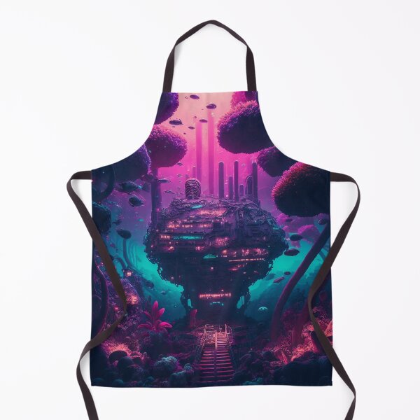 Item preview, Cyberpunk Underwater Research Facility designed and sold by AICreateWorlds.