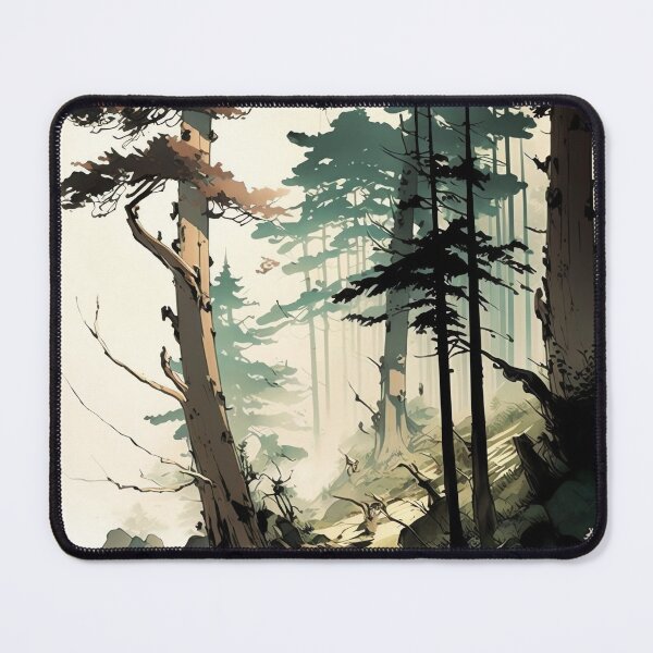 Item preview, Serene Evergreens on the Coast designed and sold by Electric-Llama.