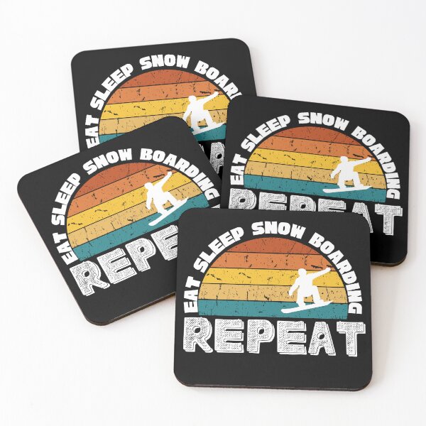 Item preview, Eat Sleep Snow Boarding Repeat  designed and sold by ShopTwentyFour.