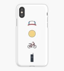 Stranger Things | Icons | Dustin | Eggos | Bikes | Walkie Talkies iPhone Case