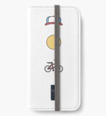 Vinilo o funda para iPhone Cosas más extrañas | Iconos | Dustin | Eggos | Bicicletas | Walkie Talkies