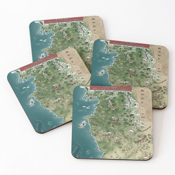Item preview, Witcher Map - The Northern Kingdoms, Nilfgaardian Empire   designed and sold by boojun.