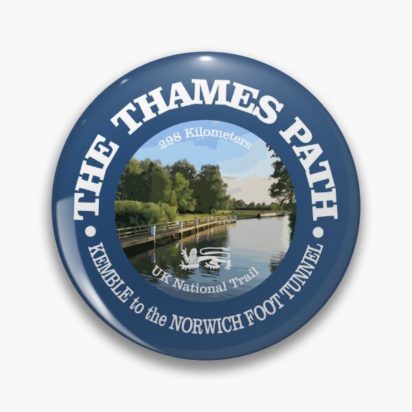Item preview, Thames Path (rd) designed and sold by curranmorgan.