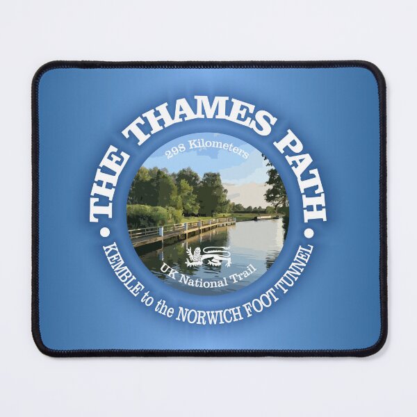 Item preview, Thames Path (rd) designed and sold by curranmorgan.