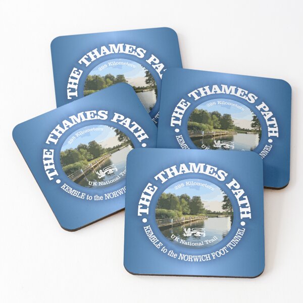Item preview, Thames Path (rd) designed and sold by curranmorgan.