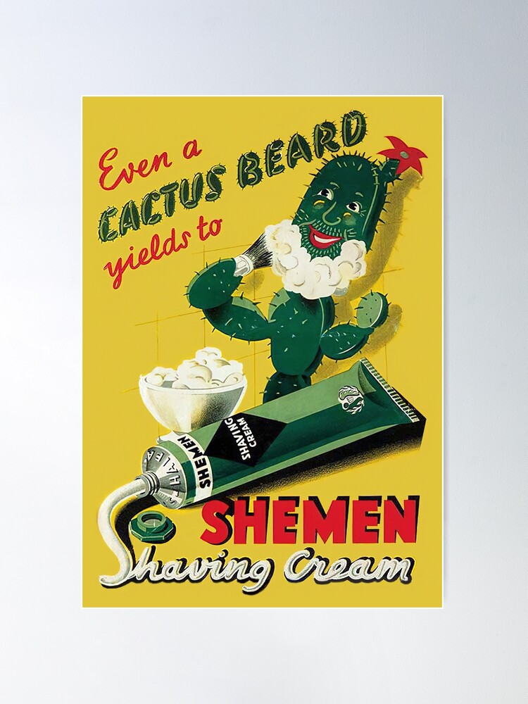 Alternate view of Israel, Poster. Shemen Shaving Cream. Poster