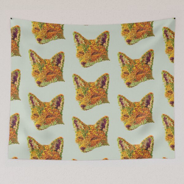 Item preview, Red Fox made of Wildflowers (V2) designed and sold by Lilieae.