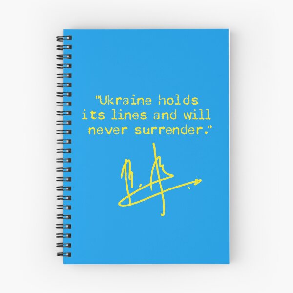 Item preview, Ukraine holds its lines and will never surrender. (yellow) designed and sold by Thelittlelord.