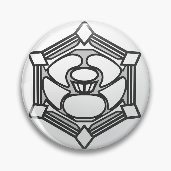 Item preview, Genshin Impact Kamisato Clan Logo designed and sold by GiveMeUsername.