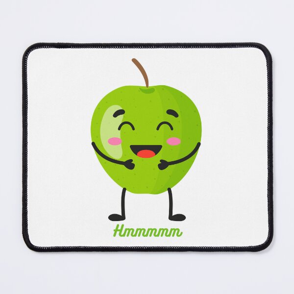 Item preview, Fruity faces - Apple - Funny fruit faces designed and sold by Lenoord.