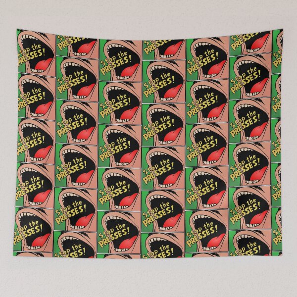 Item preview, Stop the Presses! Vintage Comic Book Propaganda Design designed and sold by bobcrochets.