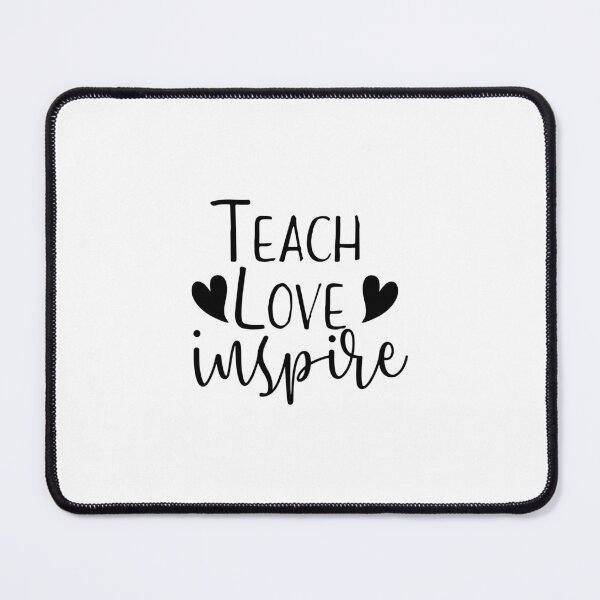 Item preview, Teach Love Inspire, Great gift for Teachers, Teacher Squad,Teacher Lover, gift for your favorite teacher designed and sold by RedArtsDesign.