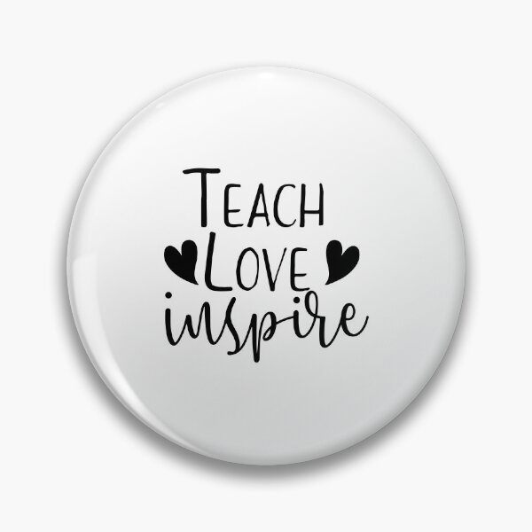 Item preview, Teach Love Inspire, Great gift for Teachers, Teacher Squad,Teacher Lover, gift for your favorite teacher designed and sold by RedArtsDesign.