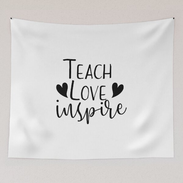 Item preview, Teach Love Inspire, Great gift for Teachers, Teacher Squad,Teacher Lover, gift for your favorite teacher designed and sold by RedArtsDesign.