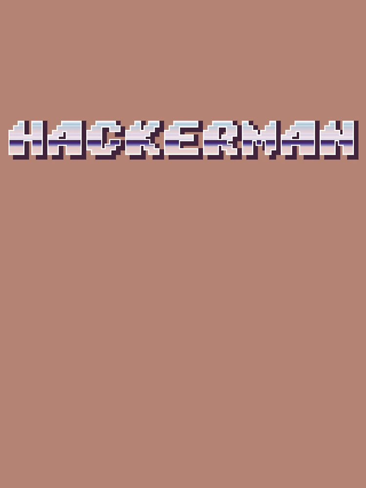 Thumbnail 4 of 4, Boxy T-Shirt, Hackerman designed and sold by Shy Guy's Pixels.