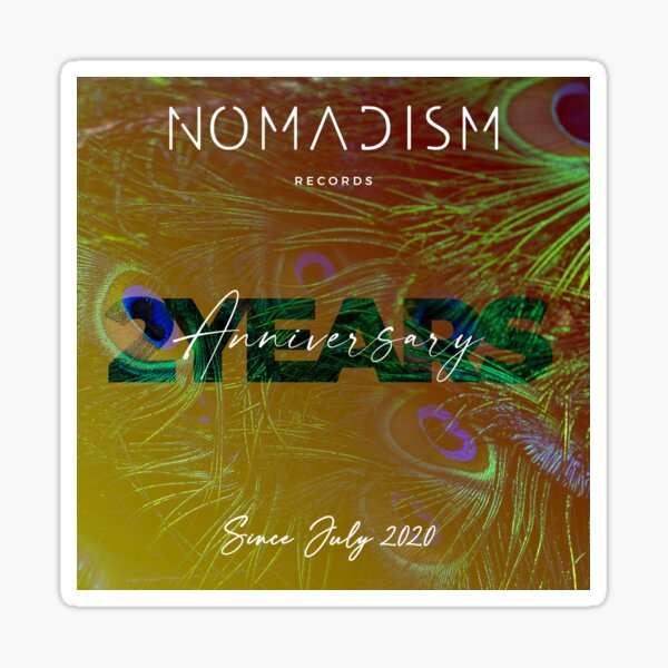 Item preview, Nomadism Records 2 years anniversary designed and sold by NomadismRecords.