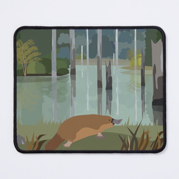 Item preview, Australian platypus in marshland designed and sold by perfektdesign.