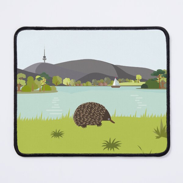 Item preview, Australian echidna at Lake Burley Griffin designed and sold by perfektdesign.