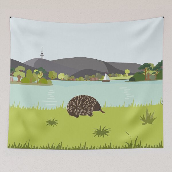 Item preview, Australian echidna at Lake Burley Griffin designed and sold by perfektdesign.