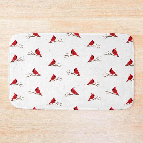 Item preview, Cardinal bird on a branch designed and sold by tramezzino.