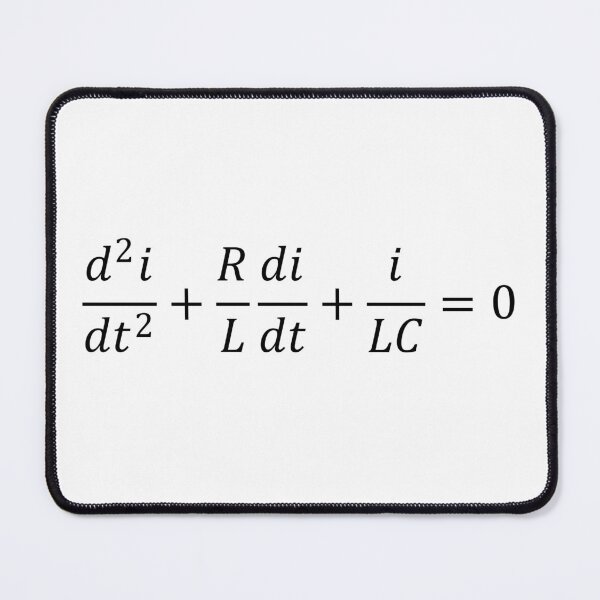 Item preview, RLC Circuit, Differential Equation - Electrical Engineering Basics designed and sold by ScienceCorner.