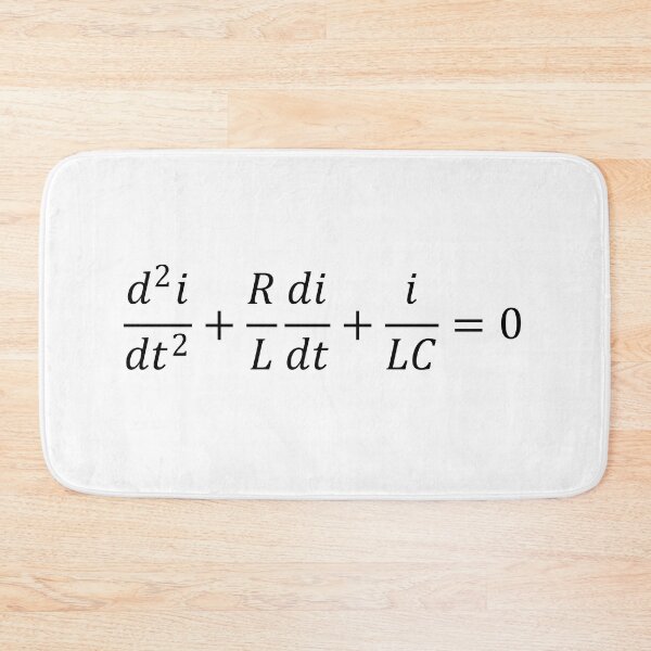 Item preview, RLC Circuit, Differential Equation - Electrical Engineering Basics designed and sold by ScienceCorner.