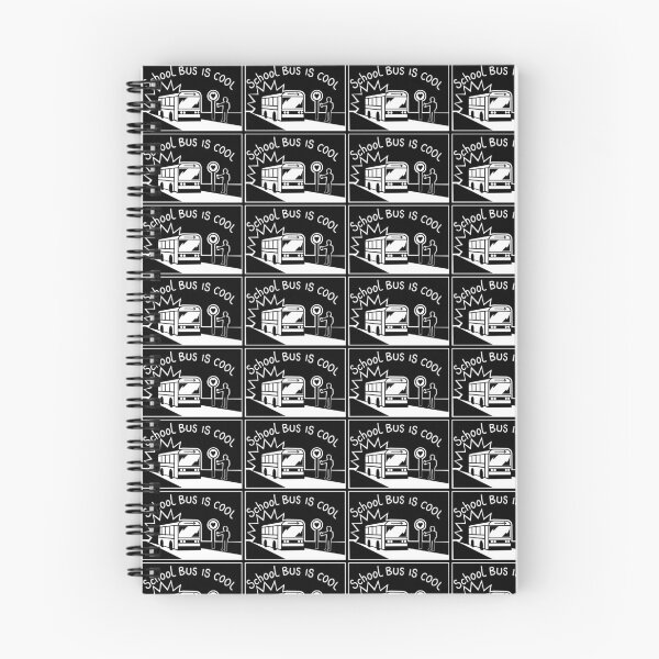 Item preview, School Bus is Cool - Black and White Design designed and sold by bobcrochets.