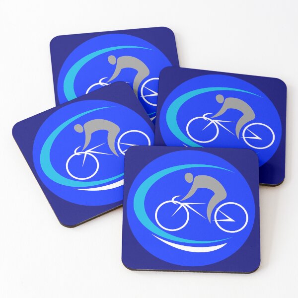 Item preview, Go Ride Your Bicycle White - Blue designed and sold by MedHance.