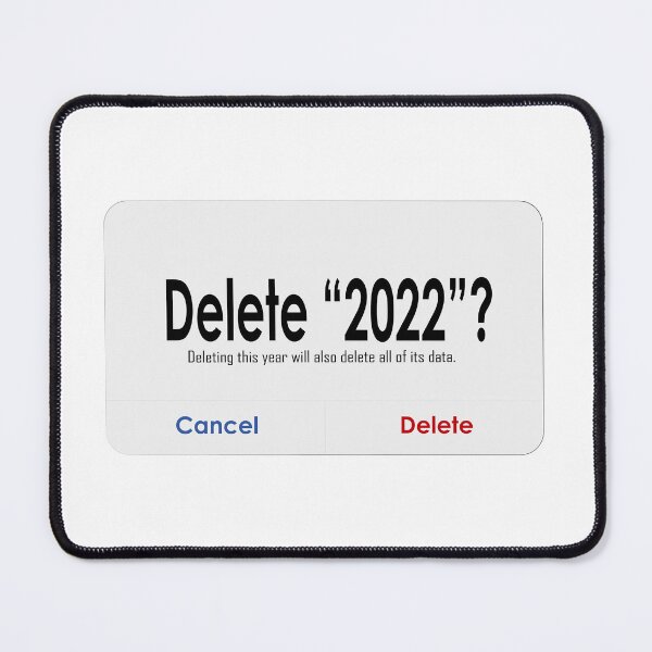 Item preview, Delete "2022"? designed and sold by ikrame-shop.