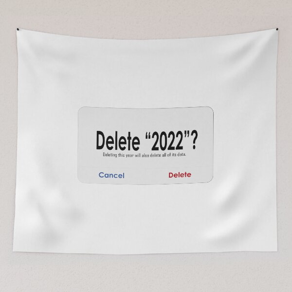 Item preview, Delete "2022"? designed and sold by ikrame-shop.